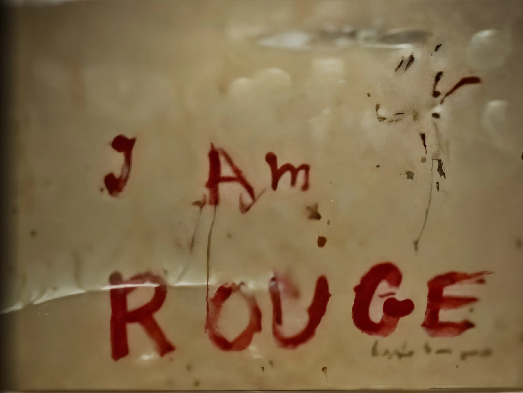 Rouge text work